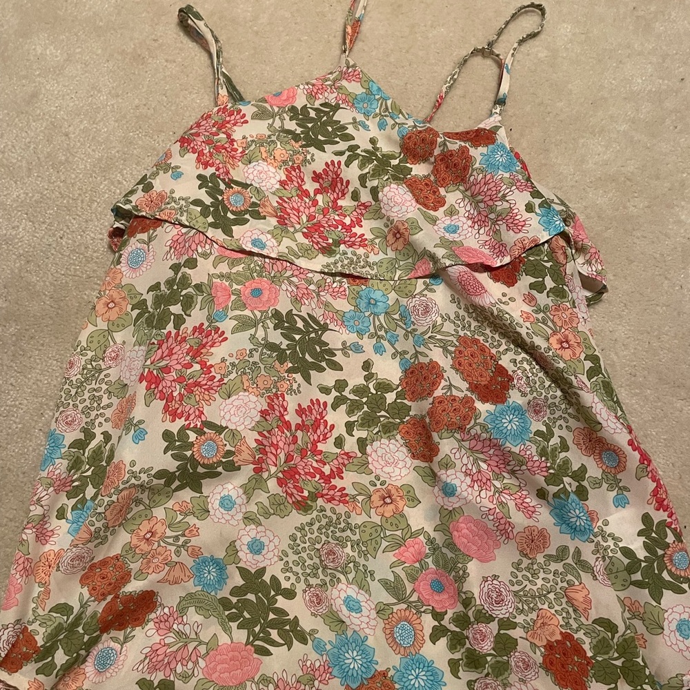 Floral Halter Top